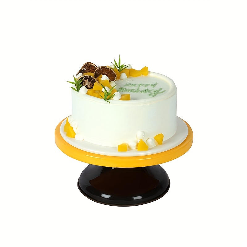 Plastic Cake Turntable Non slip Rotating Cake Display Stand - Temu