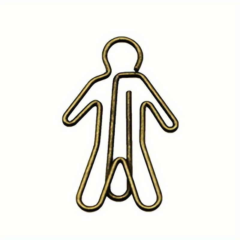 Creative Paper Clips Bronzer Bird Shaped Figure Paper Clips - Temu