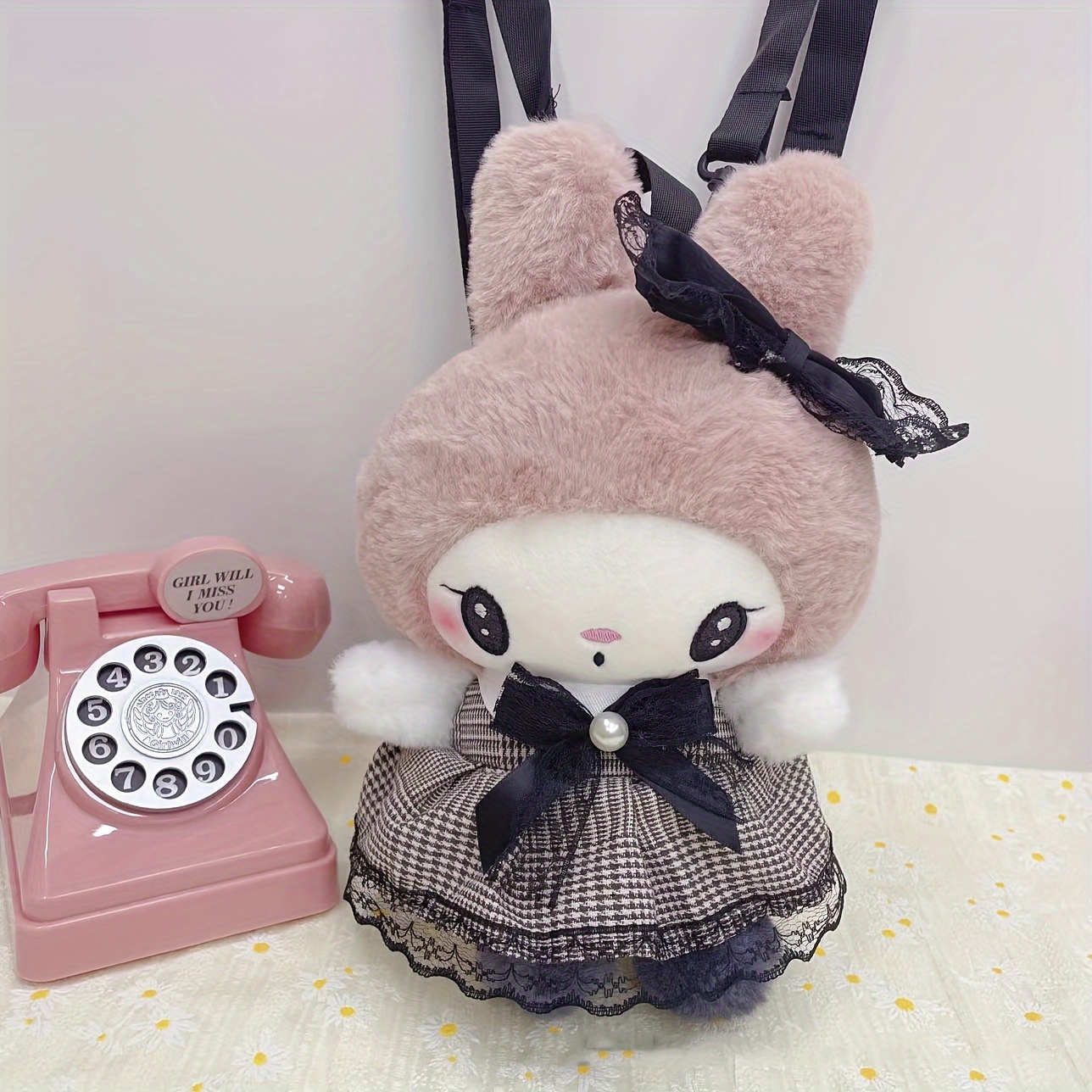 Sanrio Kuromi Midnight Melokuro Plush Doll Backpack JAPAN OFFICIAL —  ToysOneJapan