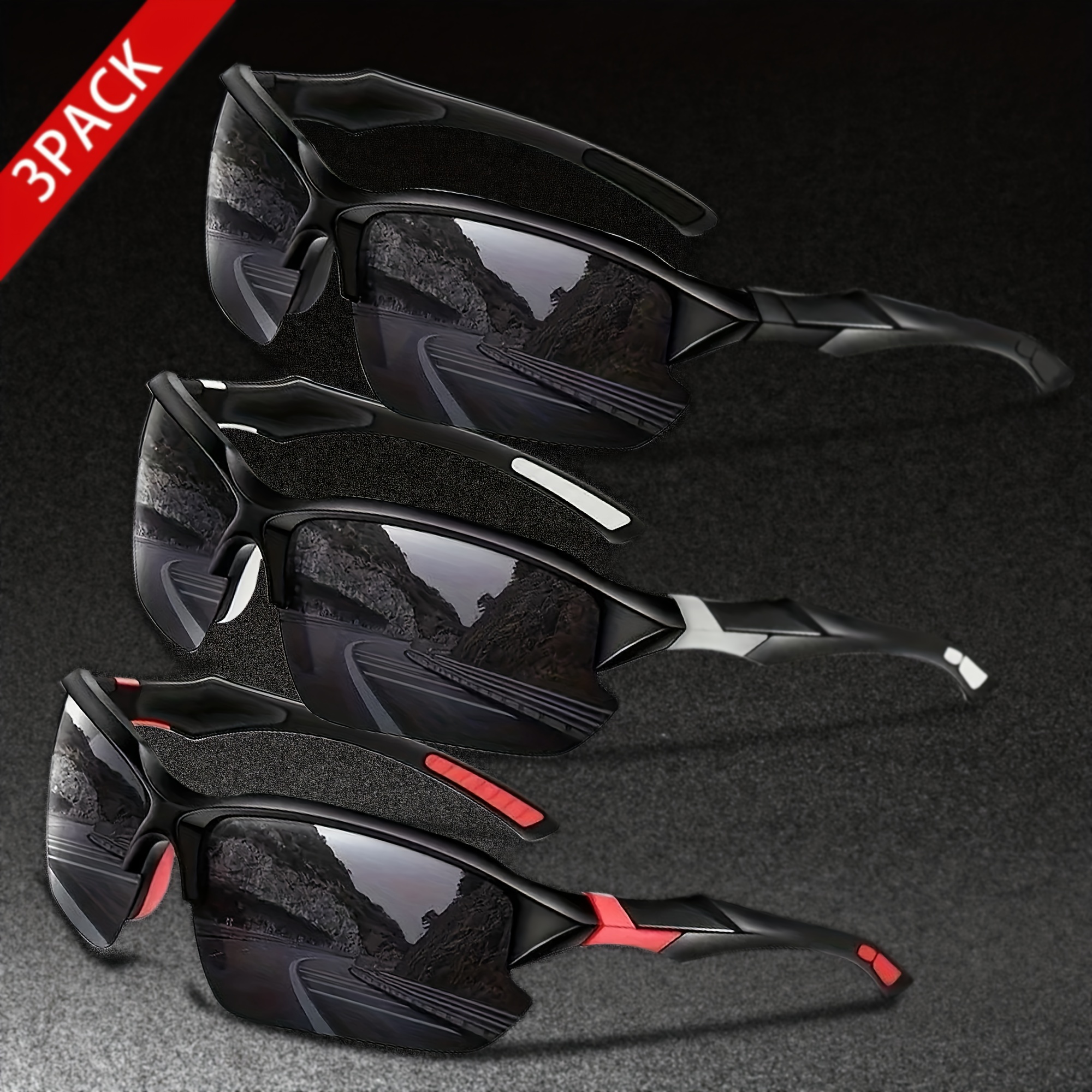 Polarized Cycling Sunglasses - Temu