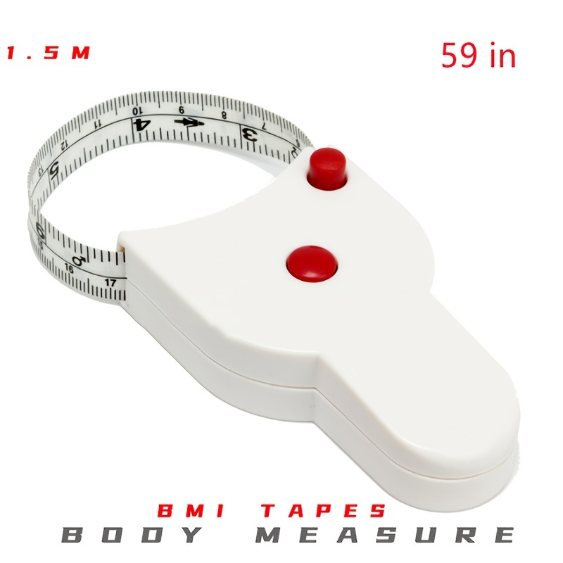 Cloth Tape Measure for Body 59 Inch 1.5 Meter Pack of 5 White 
