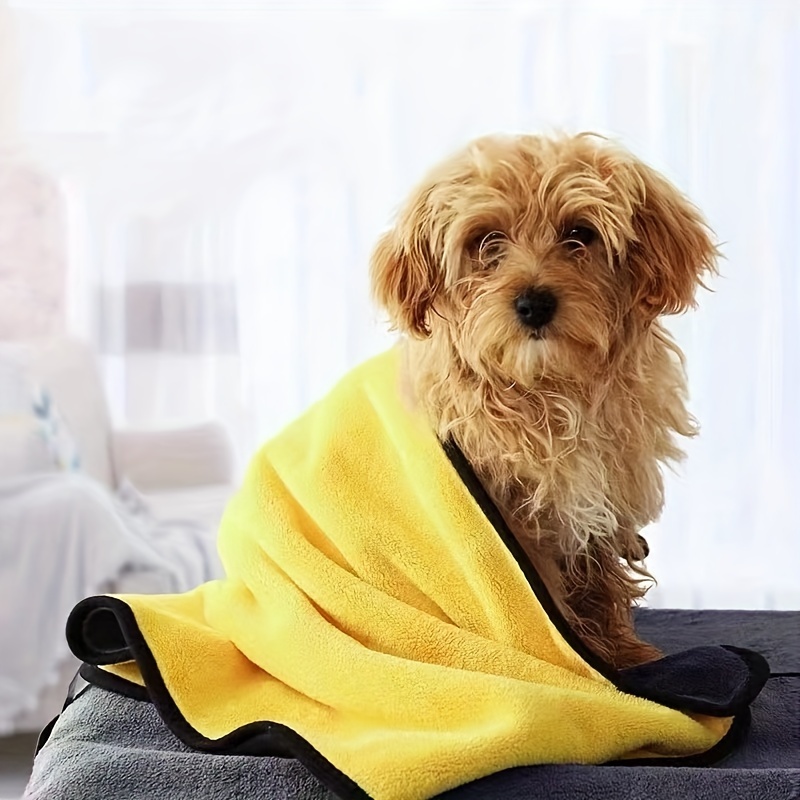 Super Soft And Absorbent Pet Towels - Perfect For Cats And Dogs! - Temu