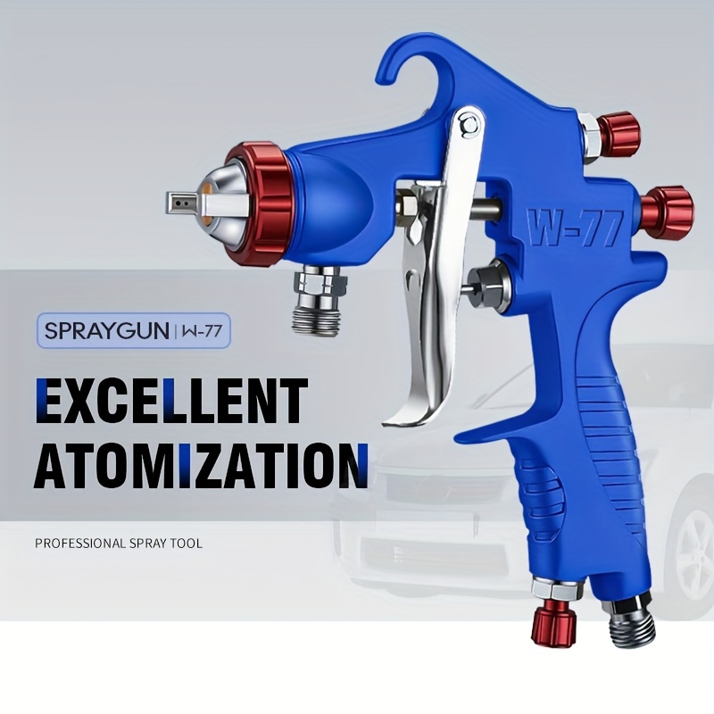 High-Quality HVLP Spray Gun Set for Automotive and Furniture Painting - 887  Finish Paint Gun for Maximum Atomization