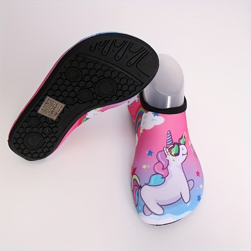 Sun Smarties - Calcetines antideslizantes para arena y agua para niña, con  UPF 50+, talla L, color morado