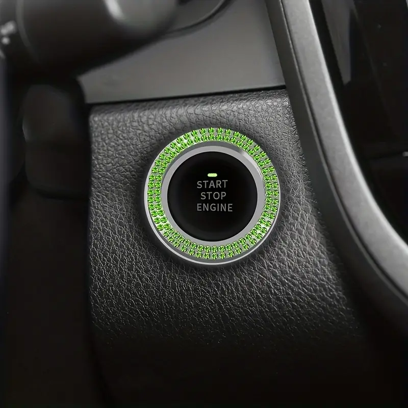 Upgrade Your Car Interior With A Shiny Universal Push Start - Temu