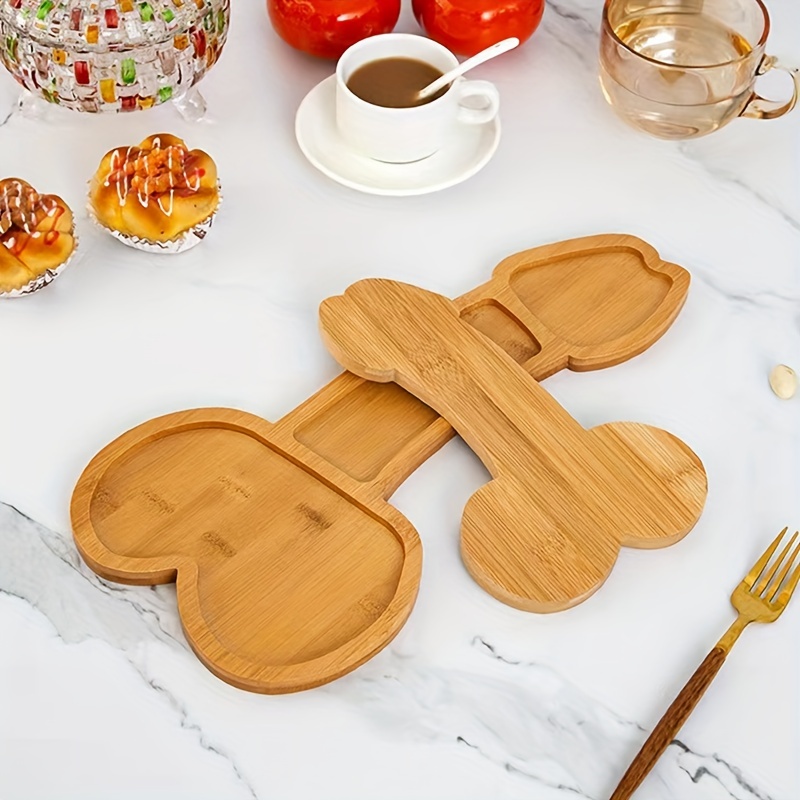 aoksee Kitchen Gadgets Snack Tray Aperitif Board Wooden Plate Squirrel  Unique Solid Wood Cheese Board And Charcuterie Boards Beige,Cooking Gifts  for her On Clearance 