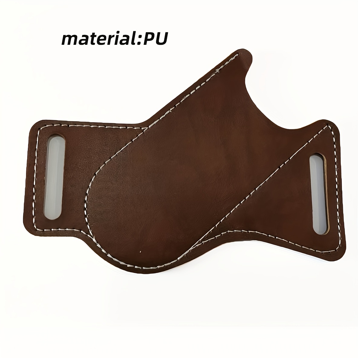 Pu/leather Pocket Knife Sheath For Belt Edc Belt Folding - Temu