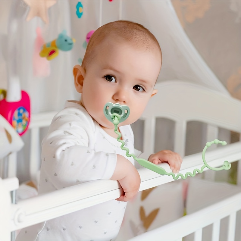 Jouet bébé,1 pièces nouveau né bébé jouet attache sucette chaîne