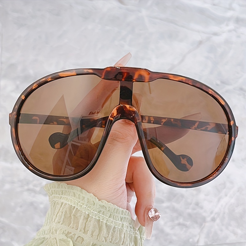 Oversized Square Aviator Sunglasses For Men Women Pilot Shades Golden Frame  Vintage Sun Glasses - Temu Australia