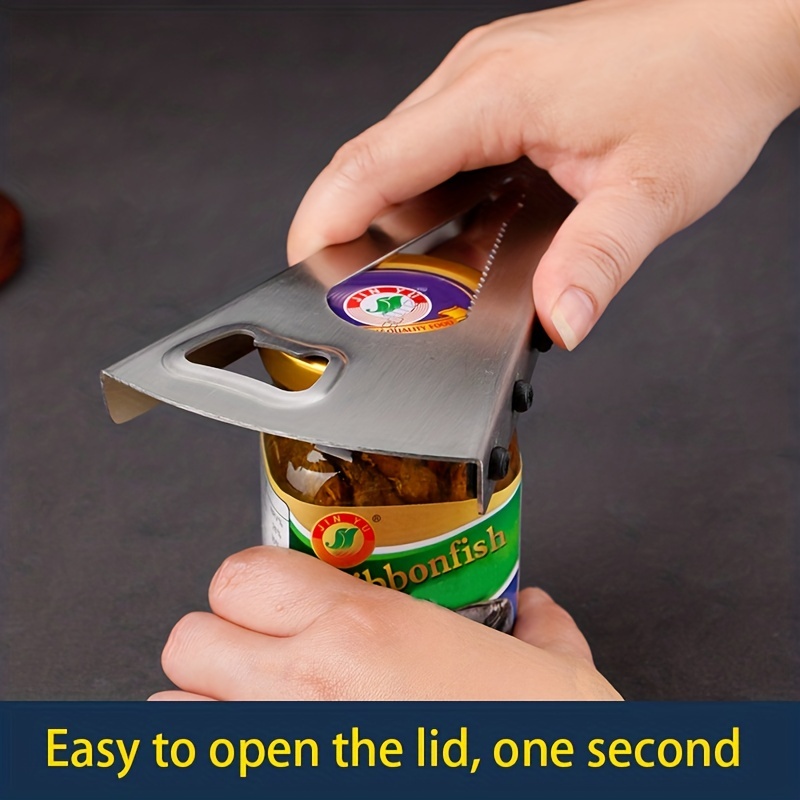 KITCHENDAO 3 in 1 Magnetic Beer Bottle Opener for Refrigerator