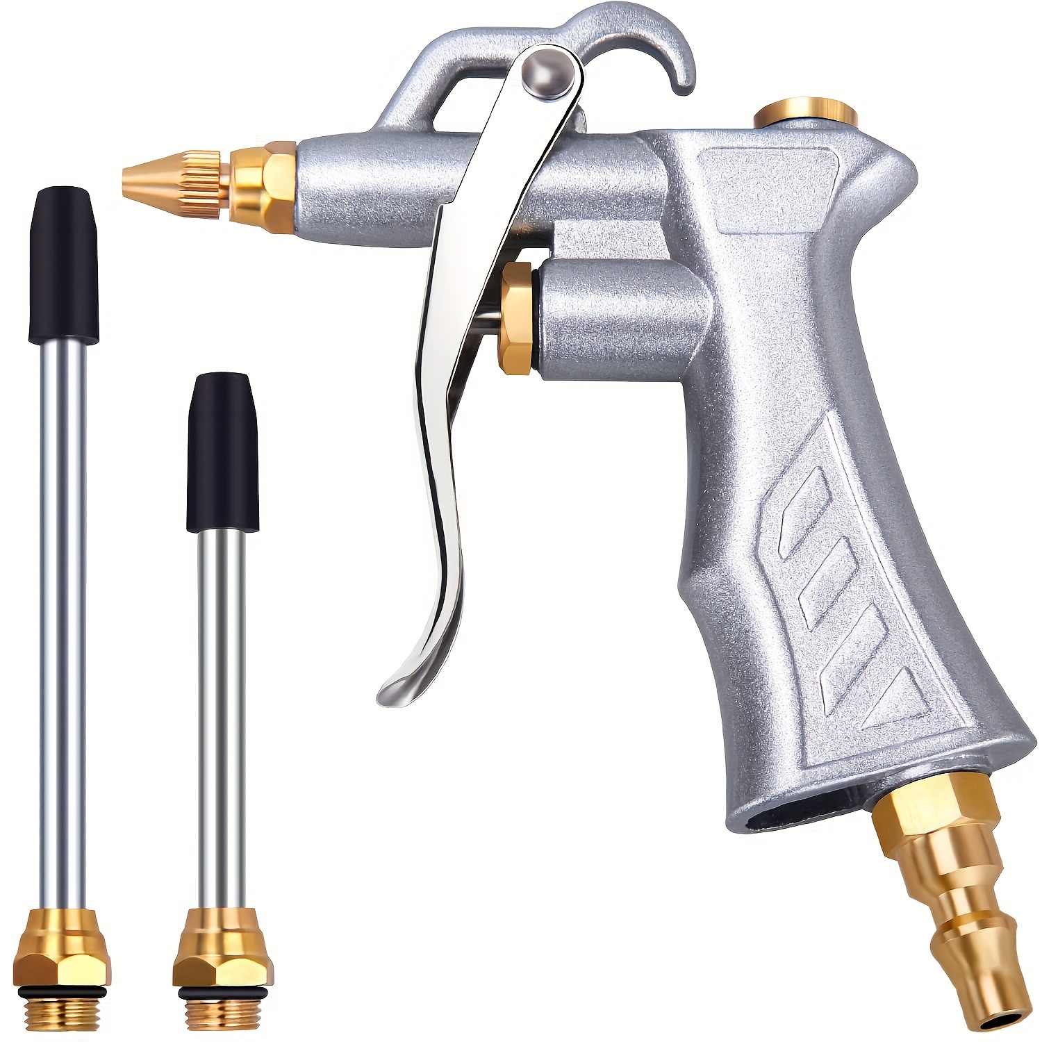 1/4 ADJUSTABLE HIGH FLOW AIR BLOW GUN WITH HIGH FLOW NOZZLE