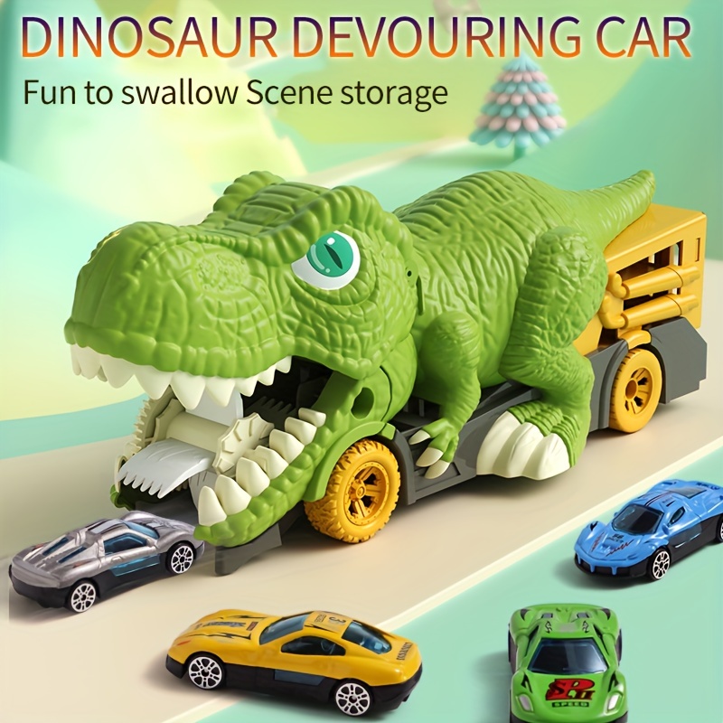 Kinder Dinosaurier Spielzeug Auto Demontage Schraube Montage Track