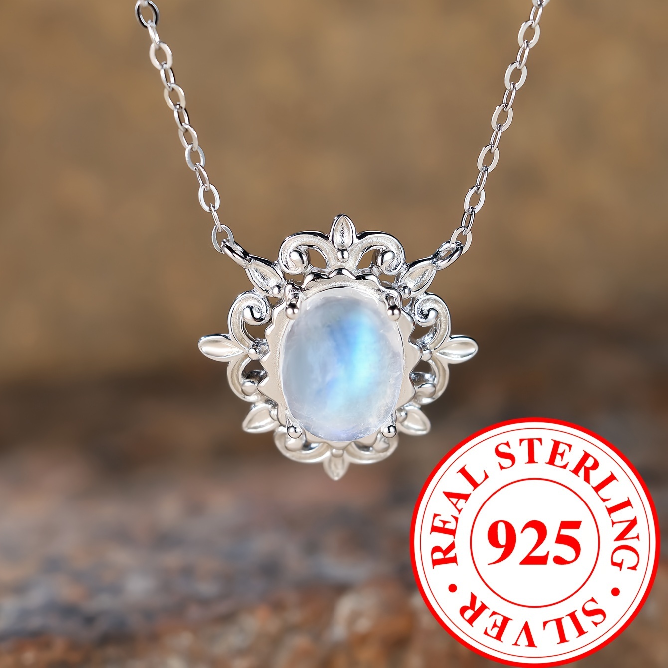 Ketting filigraan rond | 925 zilver