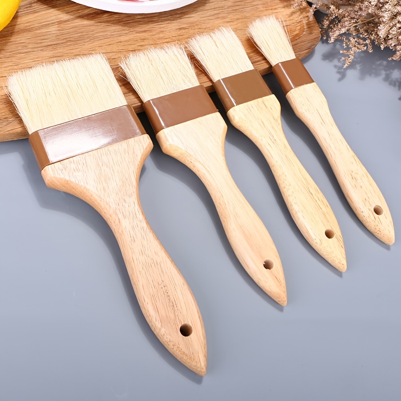 Pastry Brushes, Basting Oil Brush, Cooking Tool, Kitchen Accessories,  Baking Brush, Barbecue Oil Brush for Spreading Butter Cooking(3 Pcs)