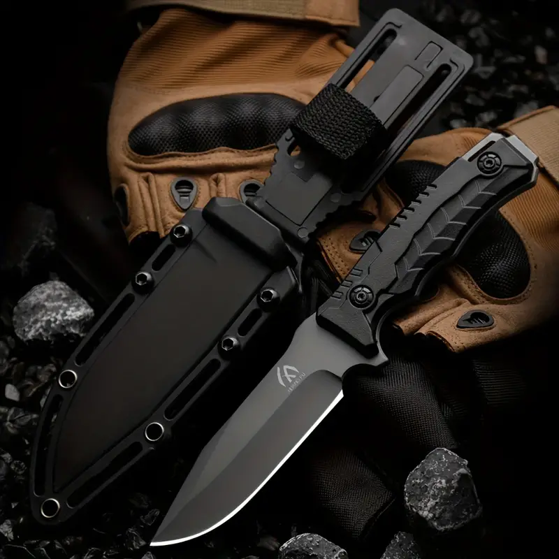 High quality 7cr13mov Steel Outdoor Camping Hiking Knife G10 - Temu
