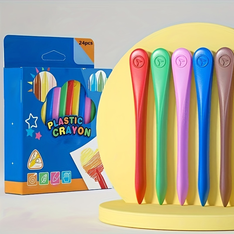  Crayola My First Ultra-Clean Washable Markers, 8 Classic  Crayola Colors Non-Toxic Art Tools for Toddlers & Preschoolers 2 & Up,  Crush Proof Tip Made for Little Hands, Worry-Free Fun : Toys