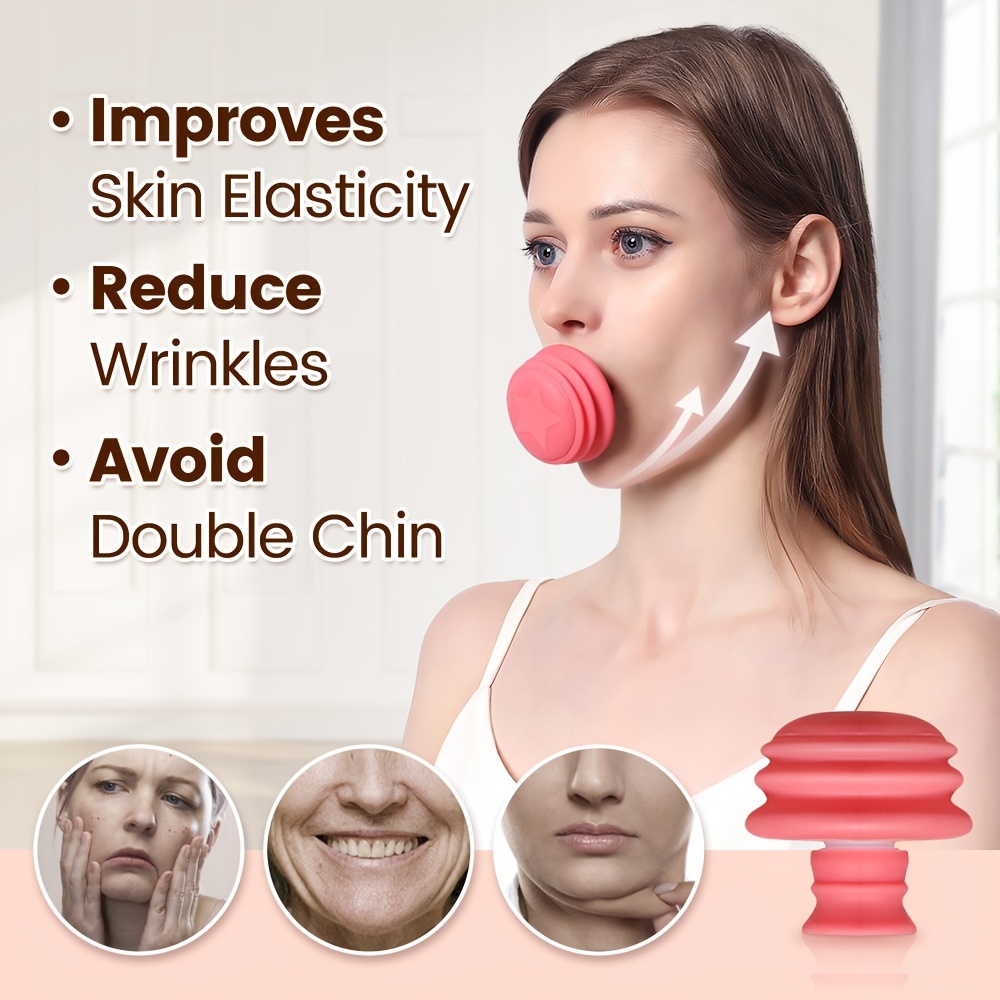 3-piece Jaw Trainer Double Chin Sight Ball Exerciser Reducer Jaw Tool  Sculpting Device Face-lift Younger Muscle Slimming Ruikalucky