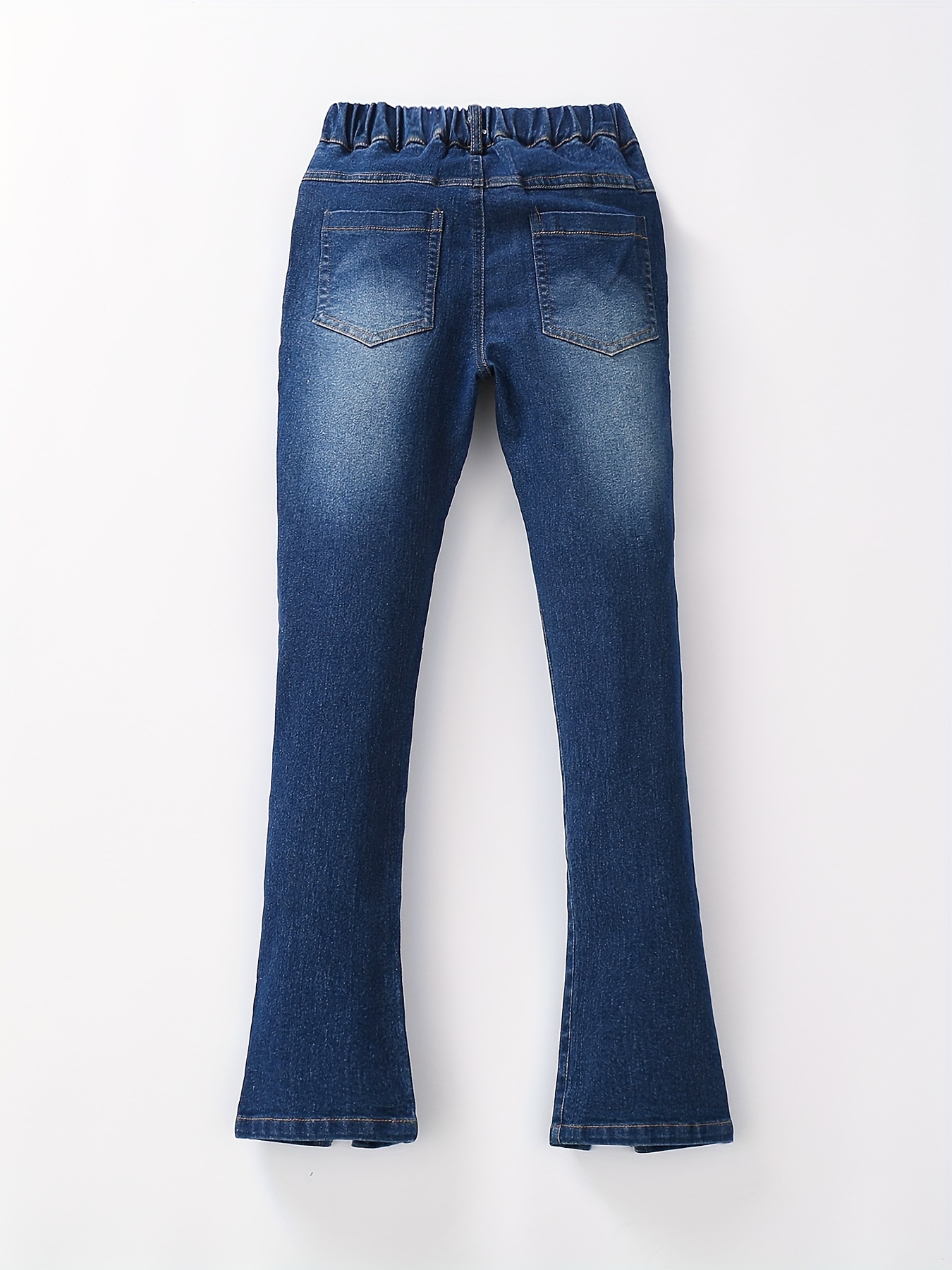 Women Denim Bell Bottom Jeans Good Stretchy Super Comfy Pants