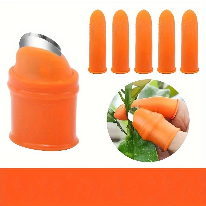 Fingertips Gloves, Anti-cutting Hands, Carving Thumb Knives, Orchard  Picking Protection Finger Sleeve - Temu