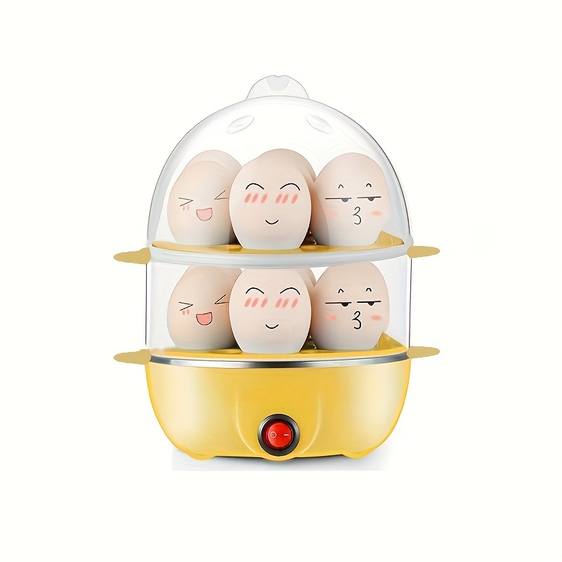 Multifunctional Egg Cooker, Three-layer Egg Cooker, Steamer, Automatic  Power Off, Multifunctional Steamed Egg Custard, Boiled Eggs, Breakfast  Artifact - Temu