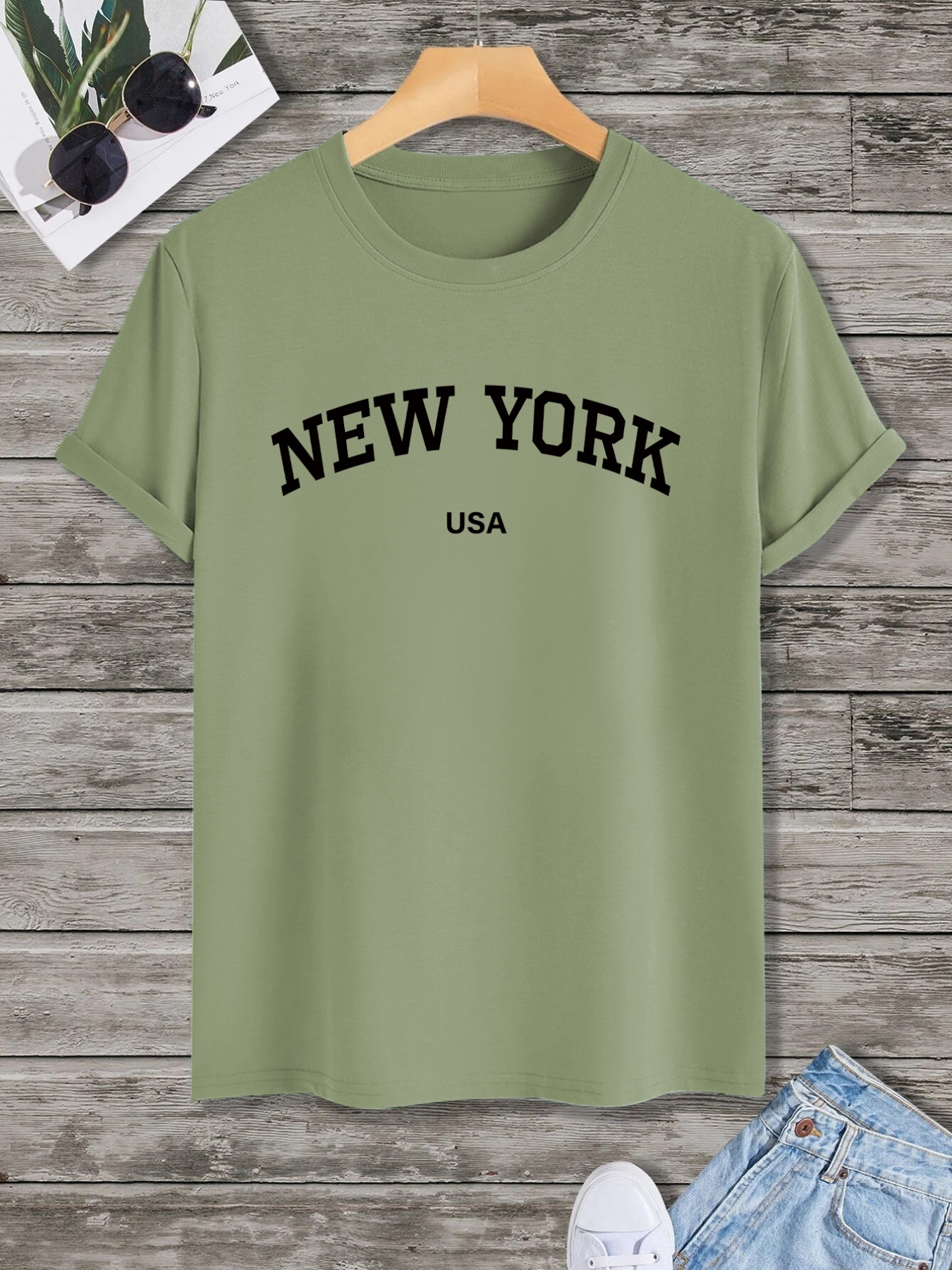 Women's Plus Oversized New York T-shirt
