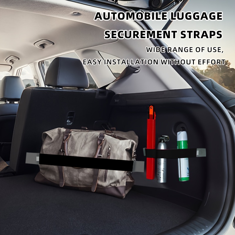 1Pc Car Trunk Organizer Fixing Belt Storage Bag Magic Tapes for VW Polo  Golf for SEAT Ibiza Leon for SKODA Octavia Transponder - buy 1Pc Car Trunk  Organizer Fixing Belt Storage Bag