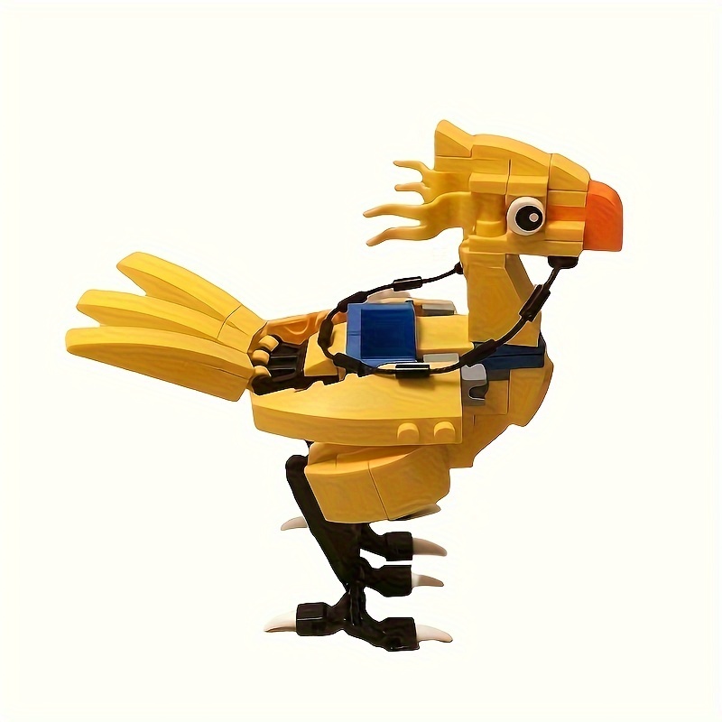 

110pcs Animals Chocoboed Bird Building Blocks Game, Final Fantasied Mascot Action Figure Bricks, Model Toy, Birthday Christmas Gifts