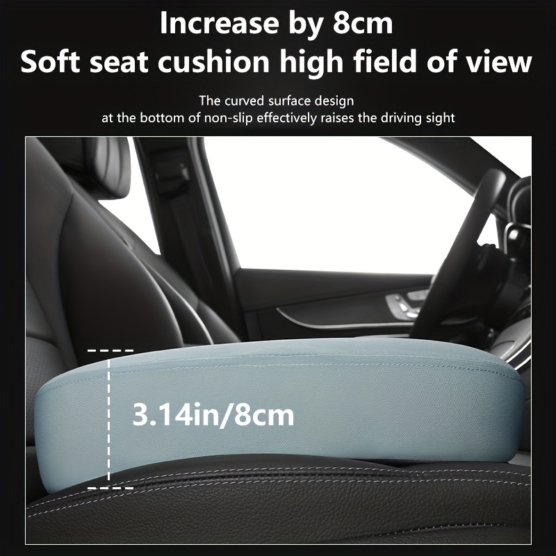 Memory Foam Car Seat Pad Soft And Comfortable For Long - Temu