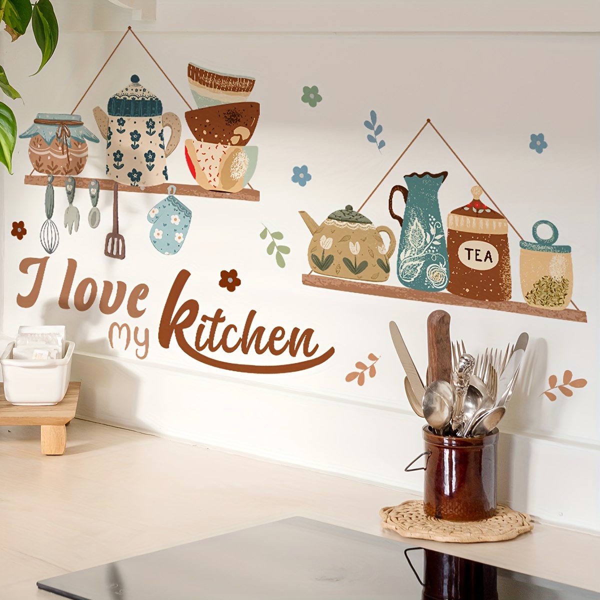 Créatif cuisine stickers muraux décoration de la maison -1161