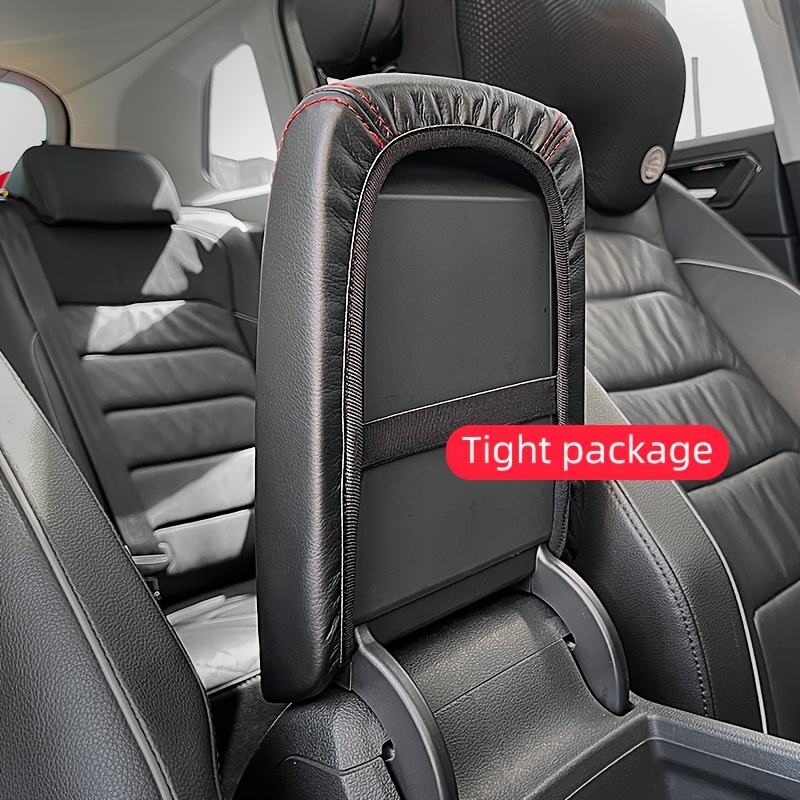 CDEFG Compatible with VW Tiguan 2 2016-2022 2023 / Seat Tarraco FR Armrest  Cover Scratch Protection Centre Console Faux Leather Armrest Box Cover Car  R Line Tarraco Accessories (Black Line) : : Automotive