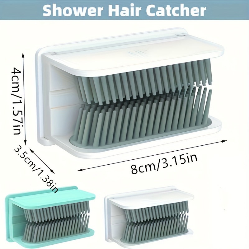 Decorative Shower Hair Catcher Wall For Collector Grabber Bathtub