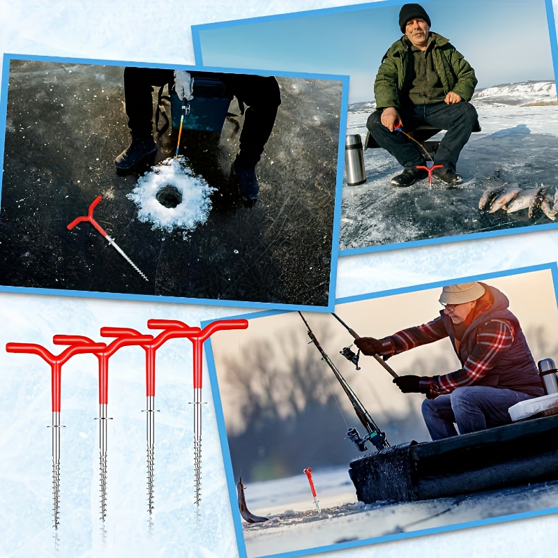 Ice Fishing Rod Holder Winter Fishing Tent Accessories Ice - Temu United  Kingdom