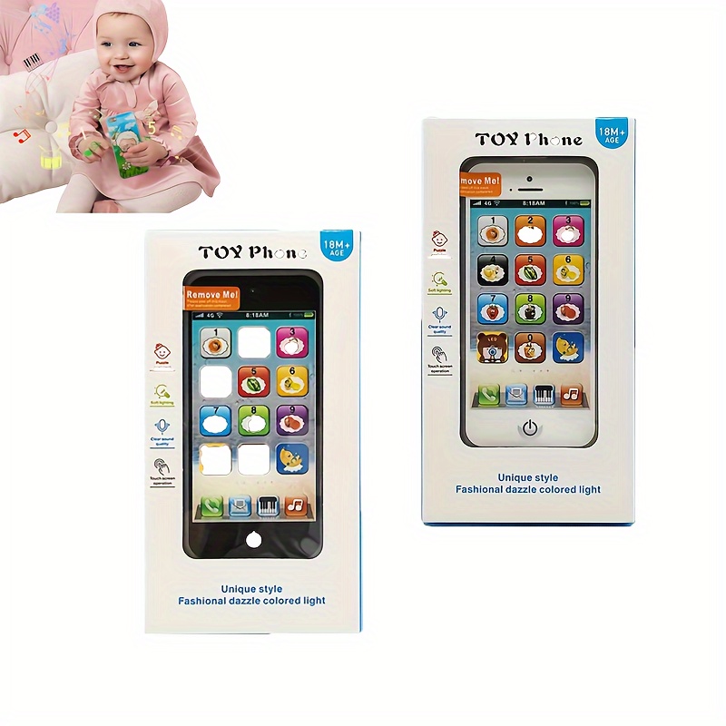 Telefono Giocattolo Bambina Smart Baby Mobile Phone Lettore - Temu