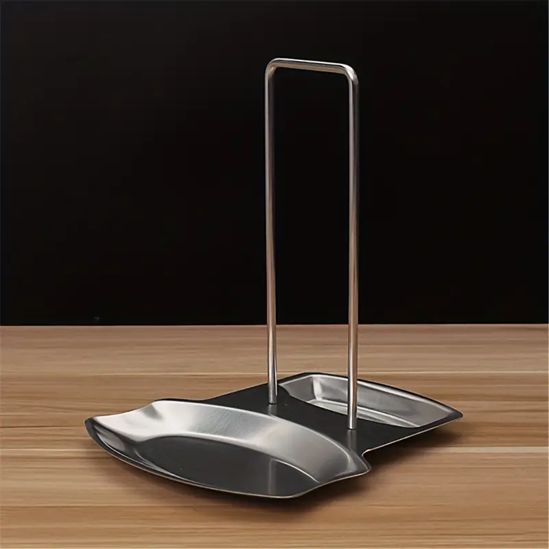 utensilios de cocina con soporte en acero inox