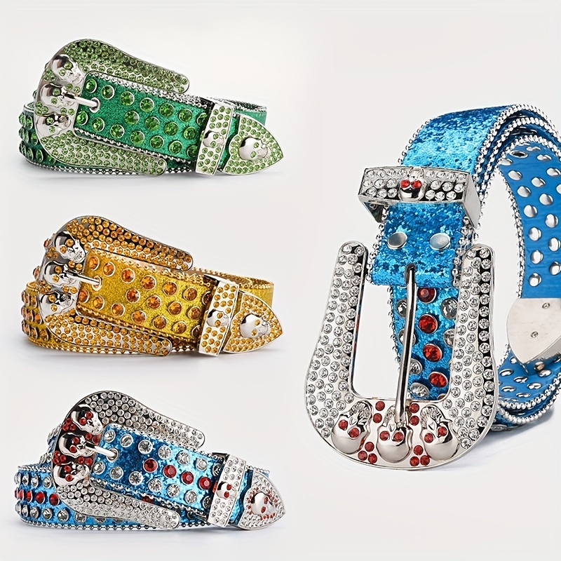 Cinturones de lentejuelas de 3 piezas para mujer, accesorios de disfraz de  discoteca, cinturón elástico para mujer, cintura ancha brillante, cinturón