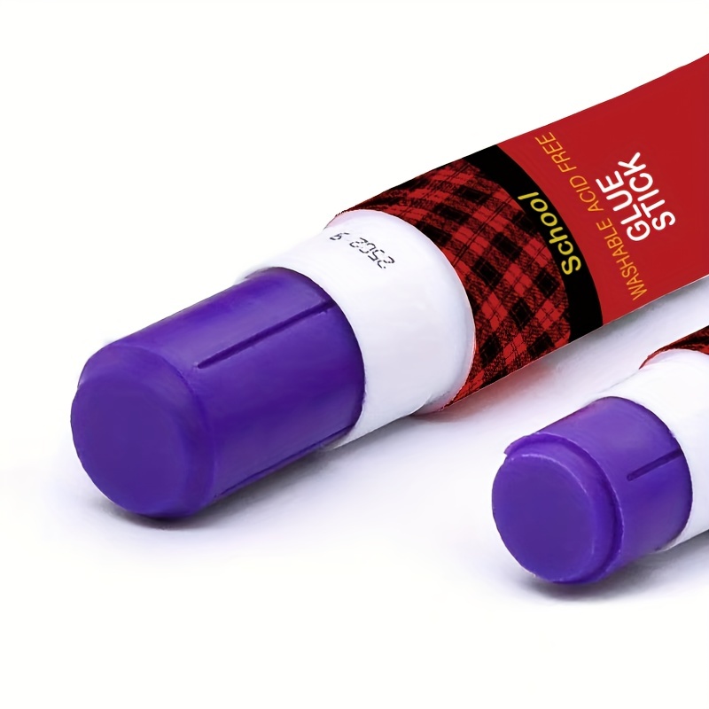 Glue Stick Purple . Washable Nontoxic Permanent - Temu