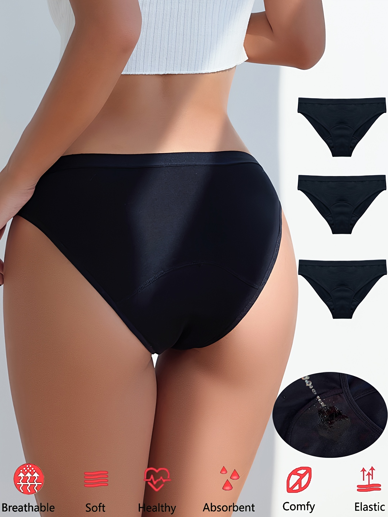 Womens Leakproof Underwear - Temu Canada
