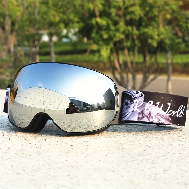 Gafas de esquí Protección UV400 Gafas de snowboard Antiniebla Máscara de  esquí grande G