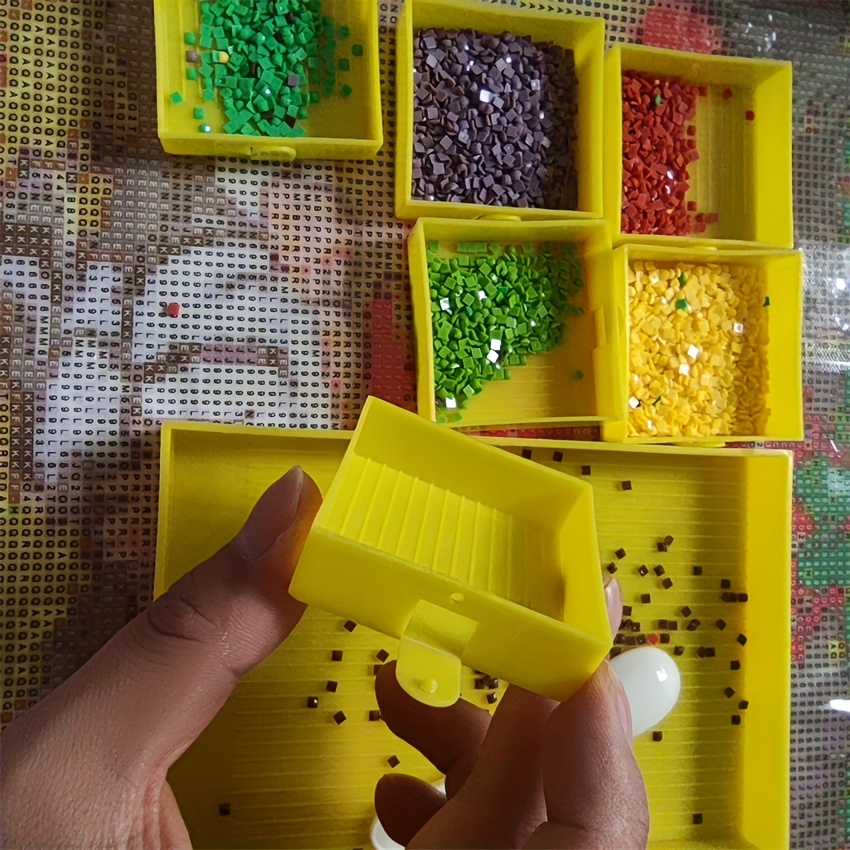 DIY Diamond Painting Beads Sorting Trays Diamond Painting