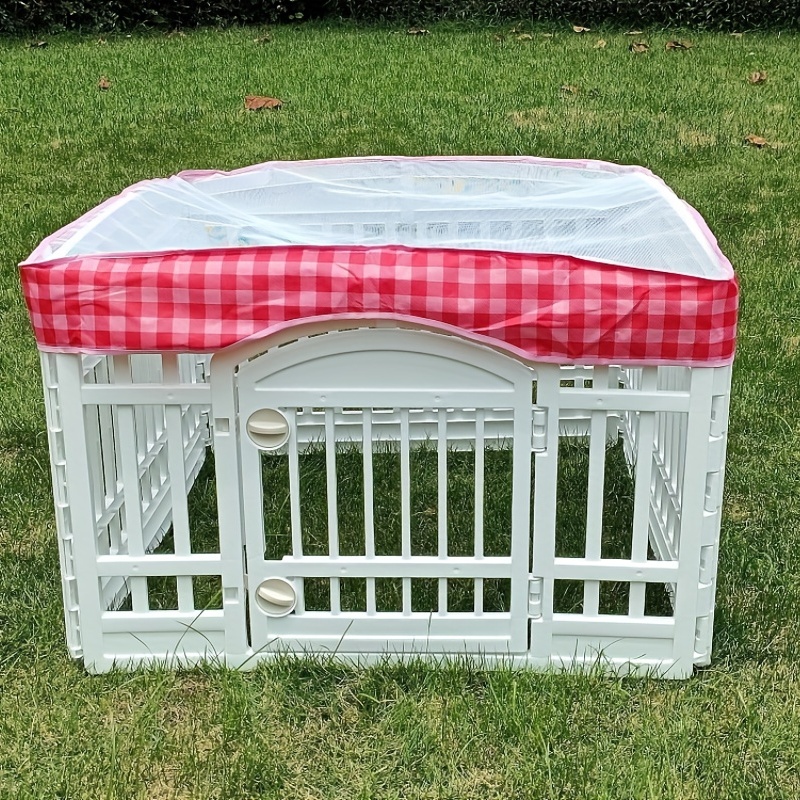 Pink 2024 dog pen