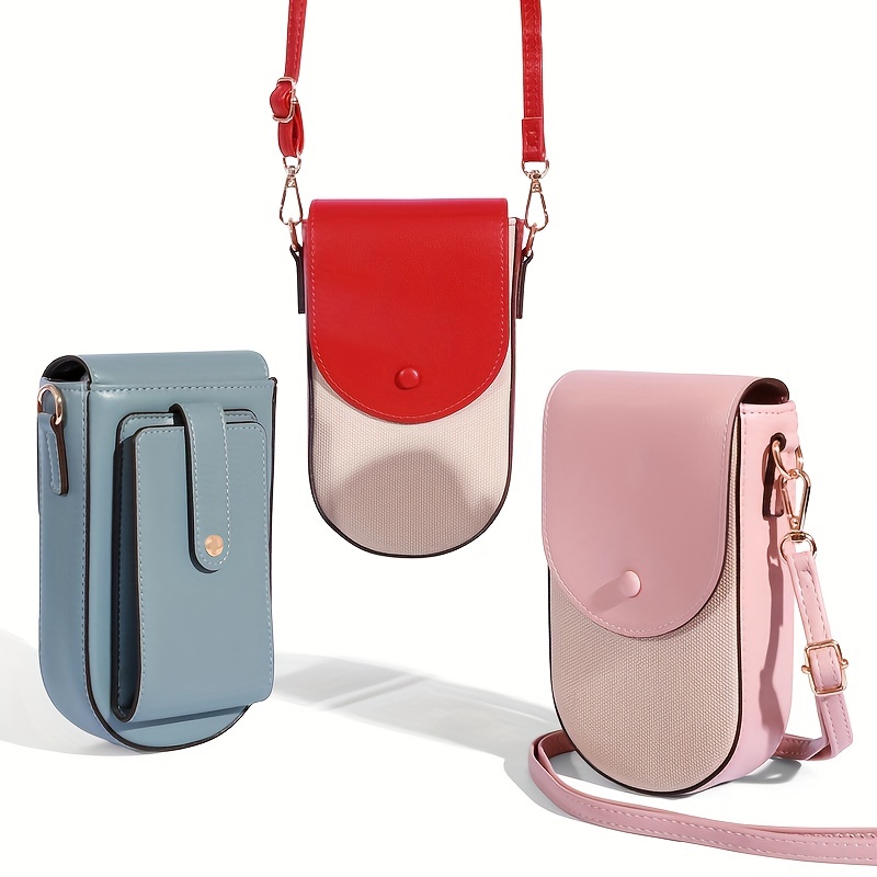 Retro Mini Mobile Phone Bag Shoulder Female Messenger Bag - Temu