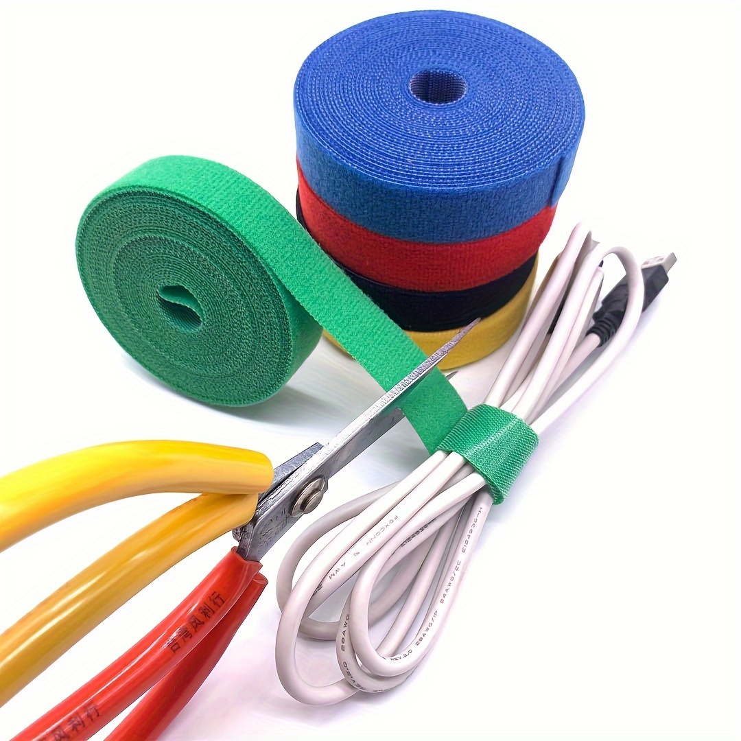 Reusable Fastening Cable Ties Hook Loop Multi purpose Cable - Temu