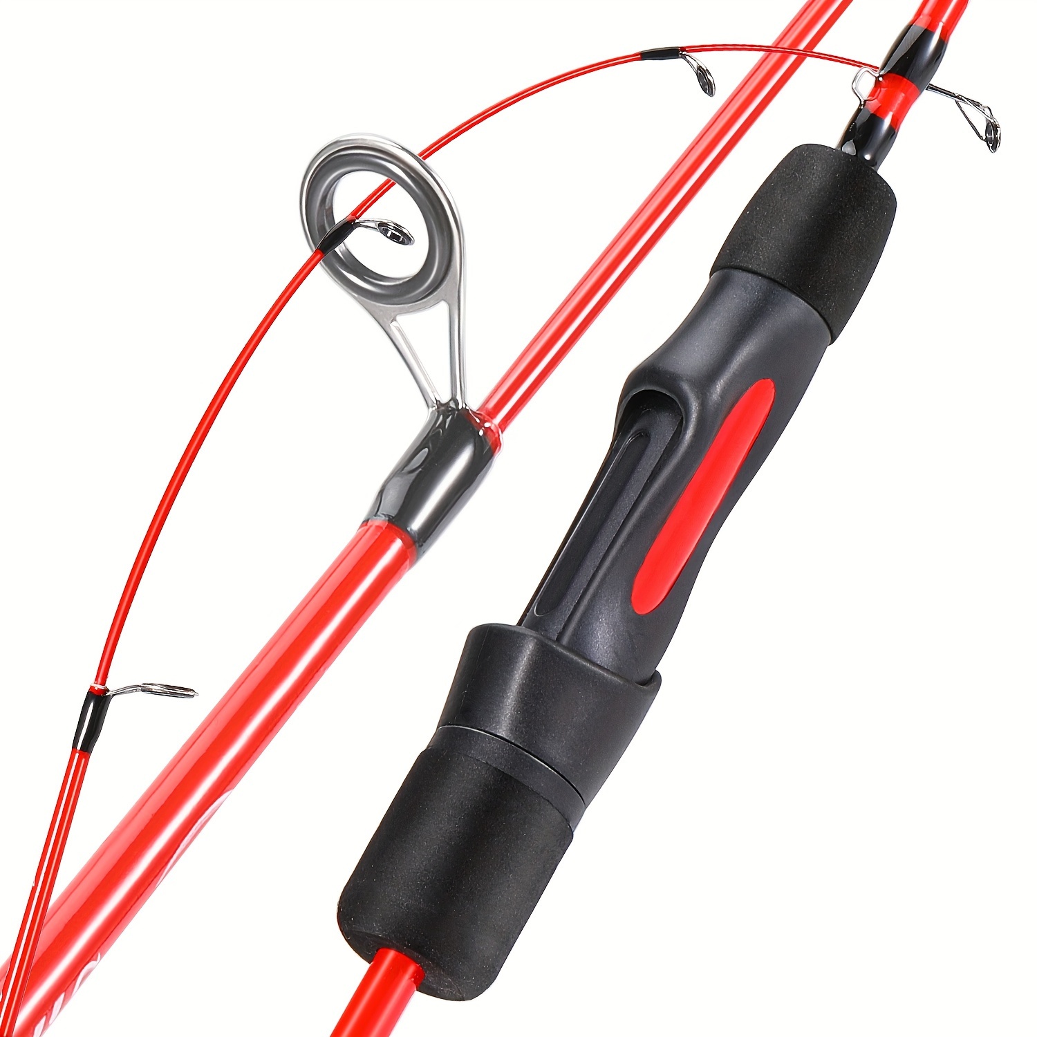 Ice Fishing Pole Set, Portable Ultralight Ice Fishing Rod Complete