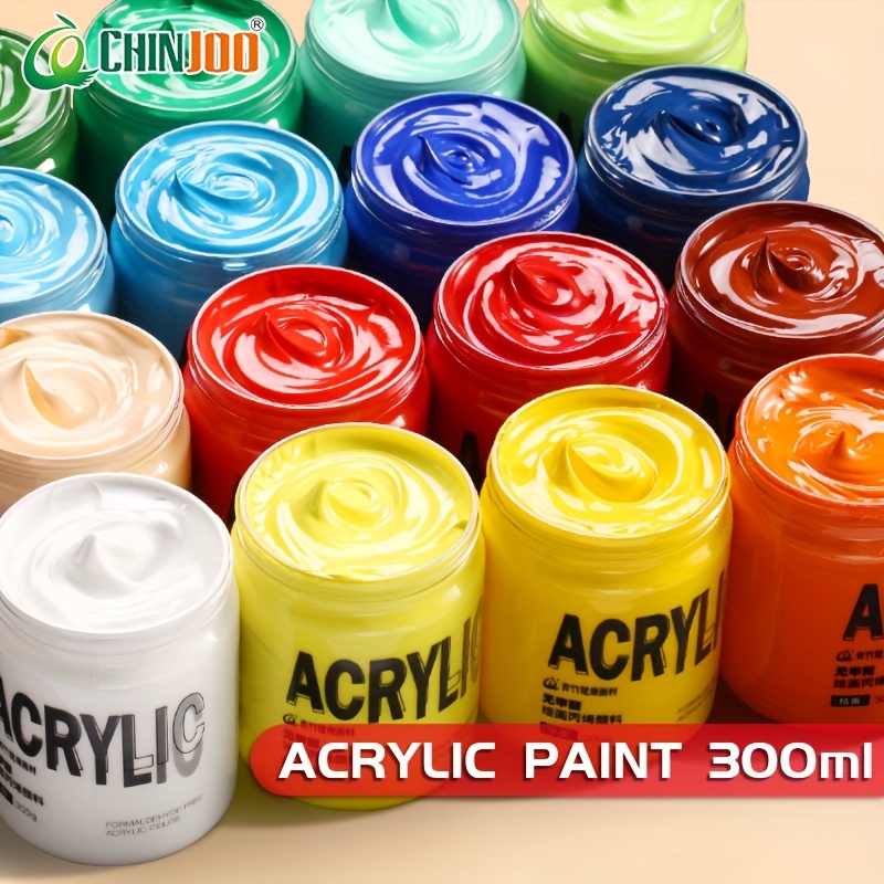 Juego de pintura acrílica no tóxica, 24 colores vibrantes, pintura  acrílica, no se decolora, pigmento rico para niños, adultos, artistas,  lienzo