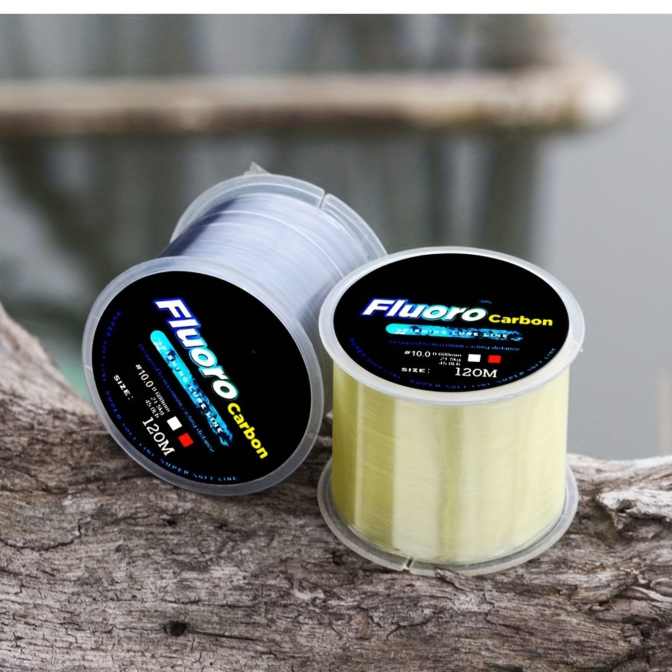 Soft Fluorocarbon Fishing Lure Line Carbon Fiber Leader Fly - Temu Sweden