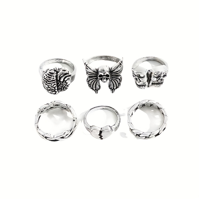 10pcs Set Mens Ring All Match Ring Set Geometric Simple Hollow Totem  Irregular Carved Geometric Ring Jewelry Twist Wave Ring - Jewelry &  Accessories - Temu