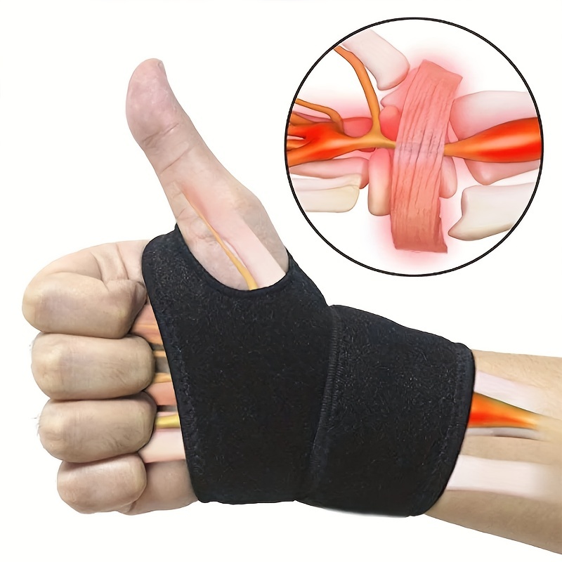 1pc Wrist Brace Comfortable Adjustable Wrist Support Suitable For