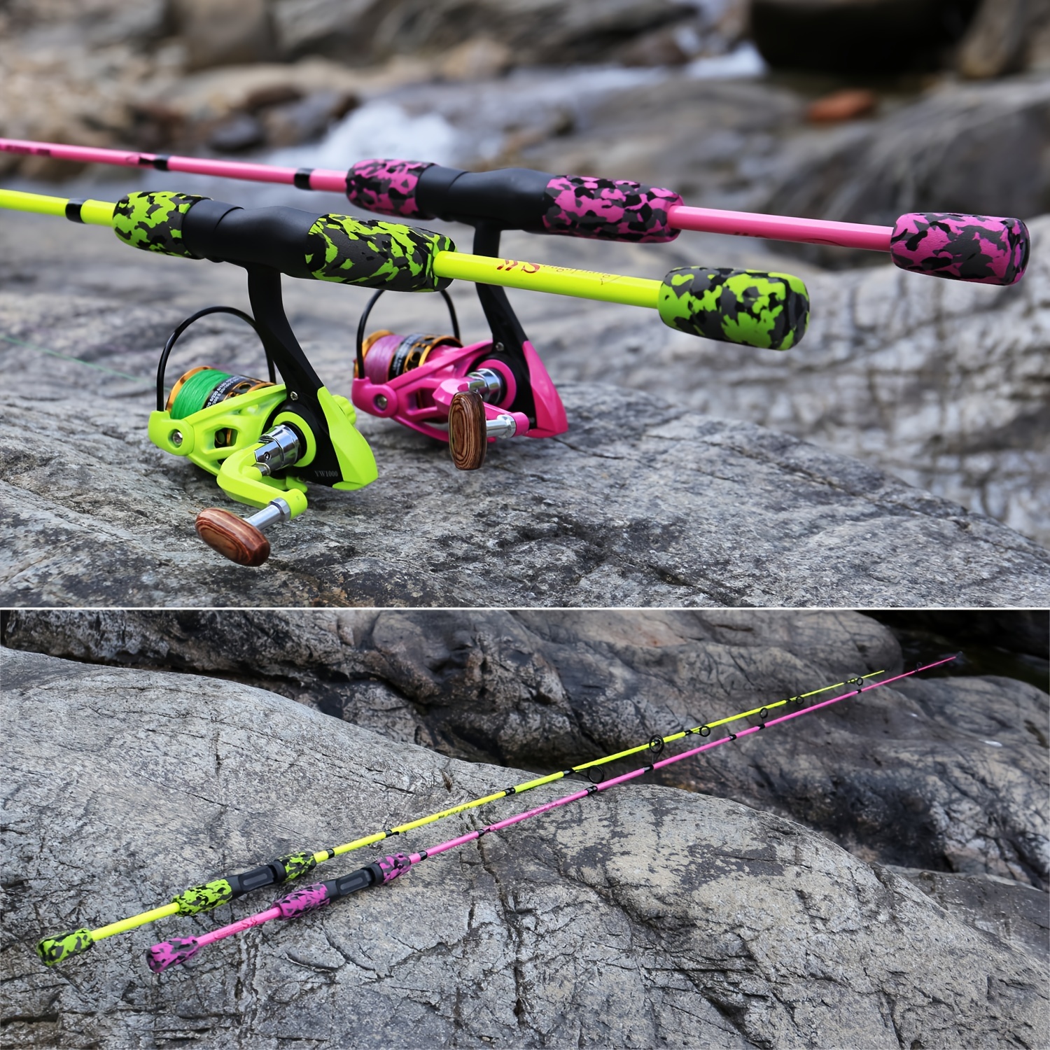 Sougayilang Fishing Rod Reel Full Set Including 5 sections - Temu Canada