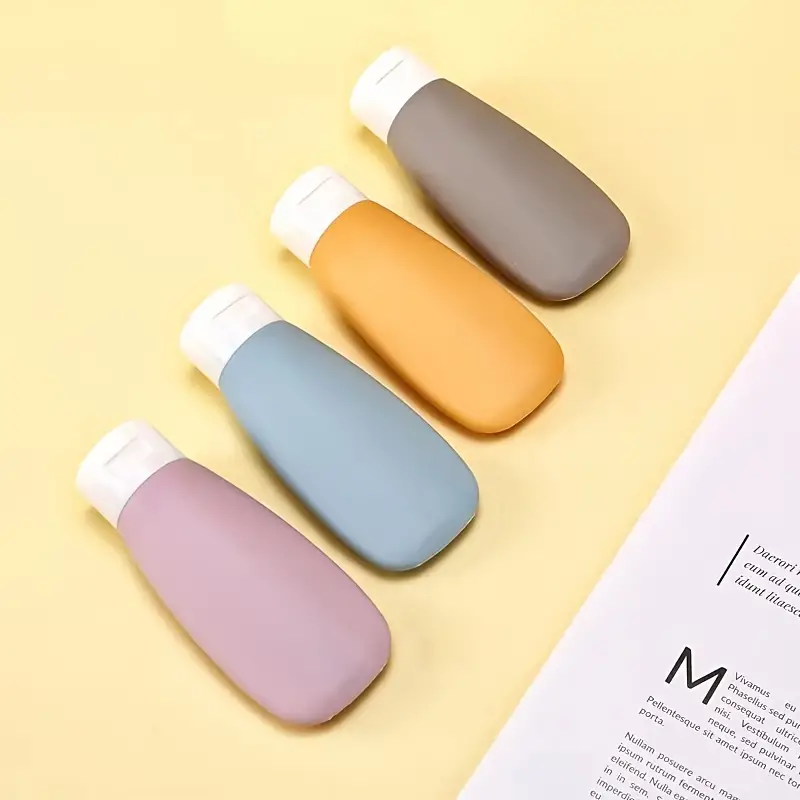 Travel Essential Squeeze Bottle For Skincare Products Empty Refillable  Liquid Container For Lotion Hand Cream Body Wash