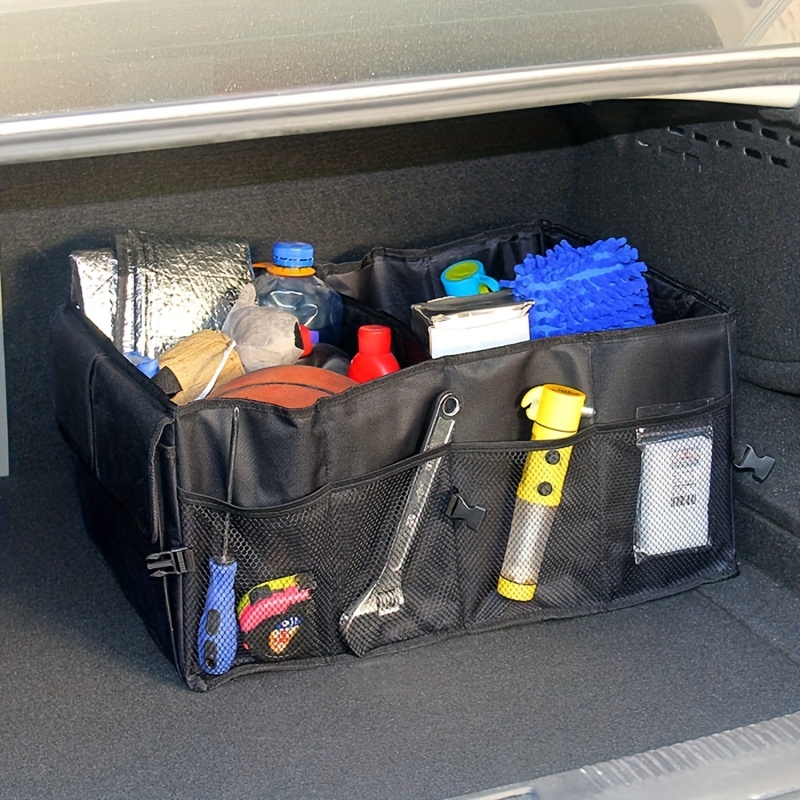 Car Trunk Organizer Storage Box Collapsible Auto Cargo - Temu